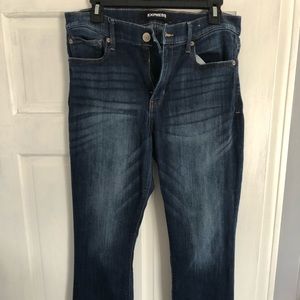 Express jeans mid rise